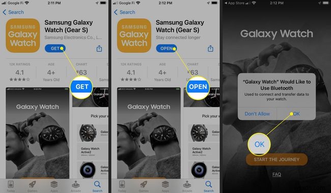 Galaxy Watch를 iPhone에 연결하는 방법