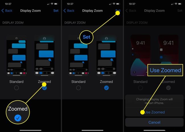 iPhone 또는 iPad 디스플레이를 확대하는 방법