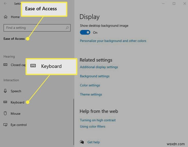 Windows 10에서 화상 키보드를 활성화 또는 비활성화하는 방법