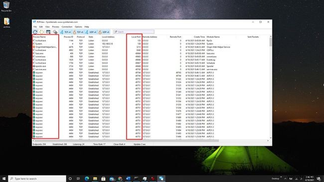 Windows 10에서 포트가 열려 있는지 확인하는 방법