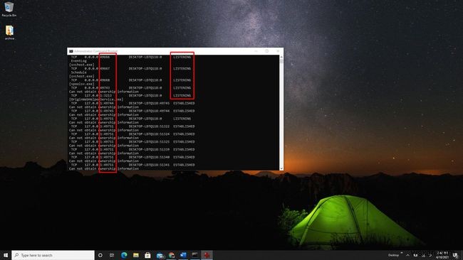 Windows 10에서 포트가 열려 있는지 확인하는 방법