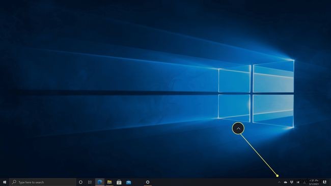 Windows 10 시스템 트레이에서 아이콘을 표시하거나 숨기는 방법