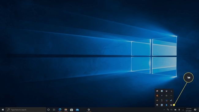 Windows 10 시스템 트레이에서 아이콘을 표시하거나 숨기는 방법