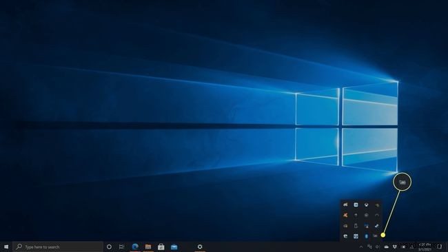 Windows 10 시스템 트레이에서 아이콘을 표시하거나 숨기는 방법