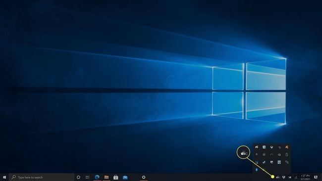 Windows 10 시스템 트레이에서 아이콘을 표시하거나 숨기는 방법