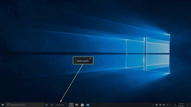 Windows 10에서 빠른 실행 도구 모음을 추가하는 방법