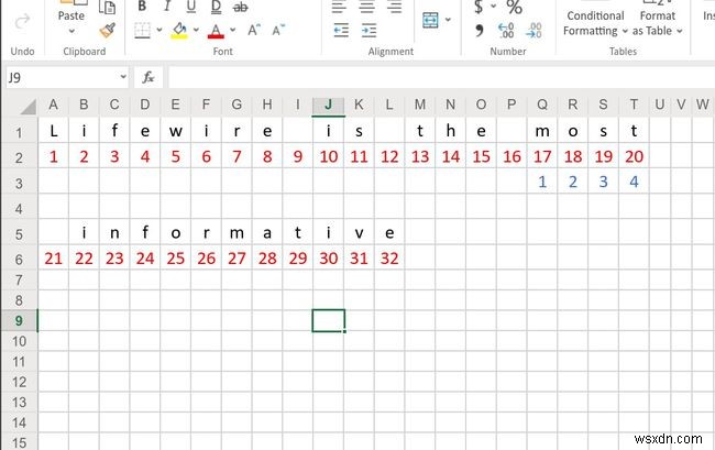 Excel MID 기능 사용 방법