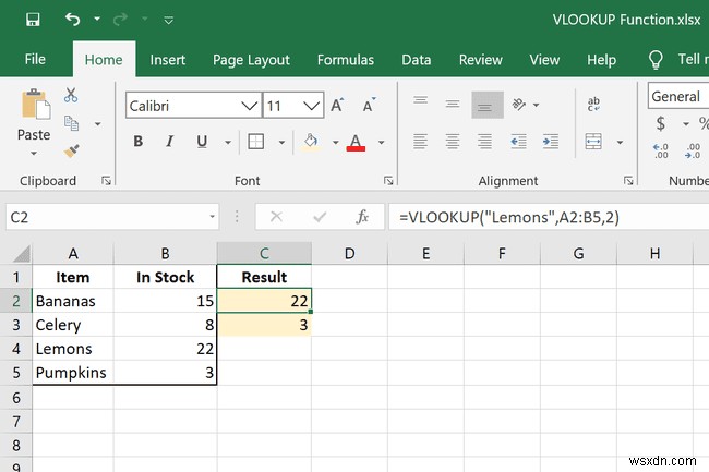 Excel에서 VLOOKUP 기능을 사용하는 방법