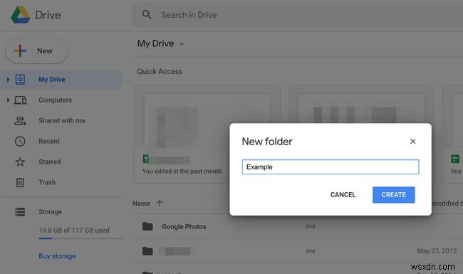 Google 드라이브의 폴더를 공유하는 방법