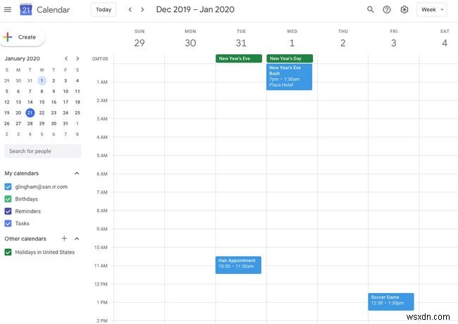 Google 캘린더에서 원하는 날짜로 빠르게 이동하는 방법
