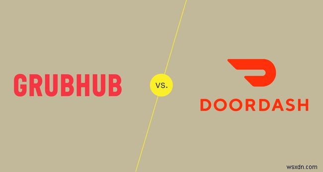 음식 배달 서비스 전쟁:Grubhub 대 DoorDash