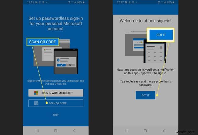 Microsoft Authenticator 앱 사용 방법