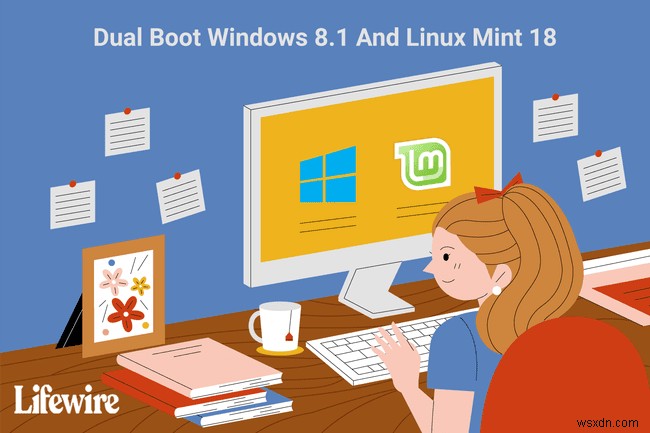 Windows 및 Linux Mint 이중 부팅 방법