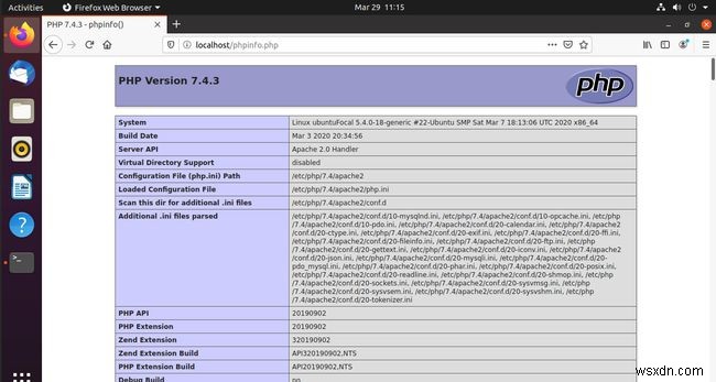 Ubuntu를 사용하여 LAMP 웹 서버를 만드는 방법