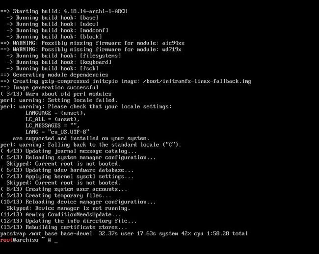 Arch Linux 설치 방법