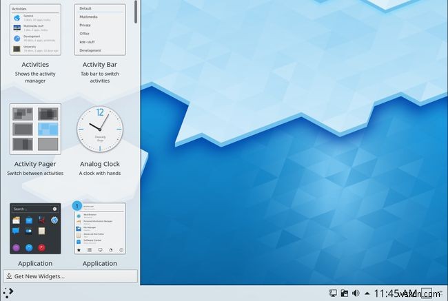 KDE 데스크탑 환경의 개요