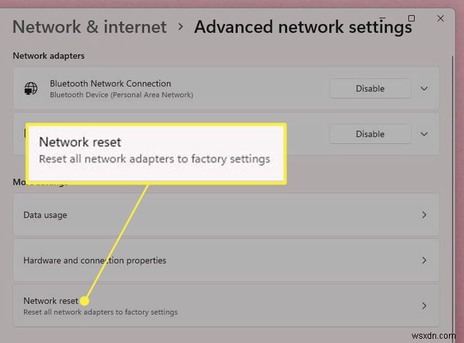 Windows 11에서 네트워크 설정을 재설정하는 방법