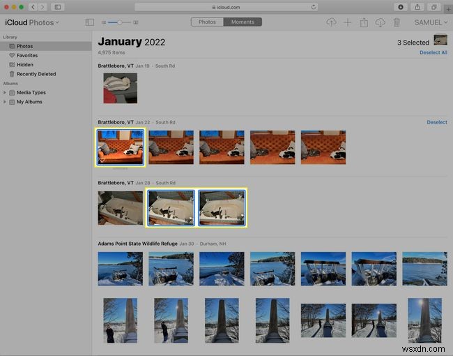 iCloud에서 사진을 다운로드하는 방법 