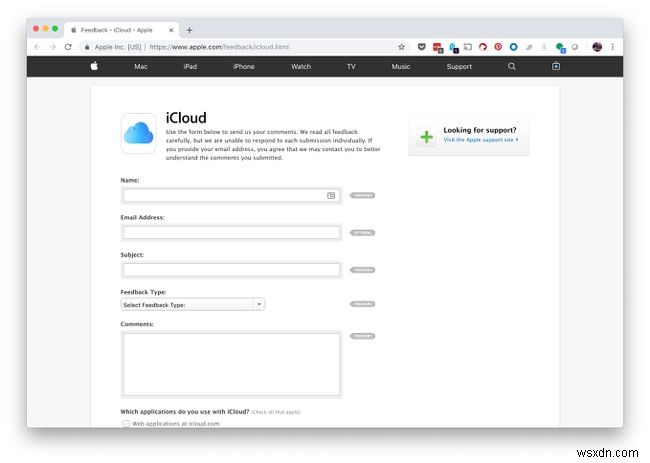 iCloud Mail 상태에서 문제를 확인하는 방법