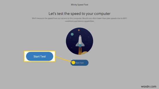 Comcast/Xfinity 속도 테스트 검토