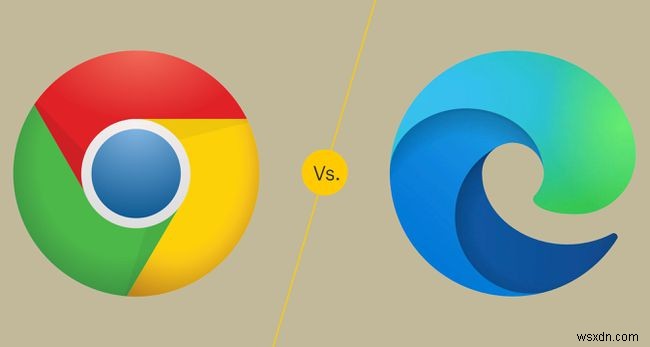 Microsoft Edge 대 Google Chrome