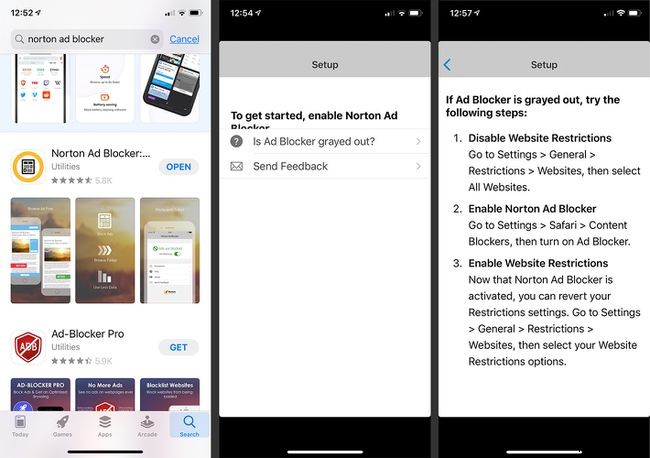 iPhone의 Safari에서 광고를 차단하는 방법