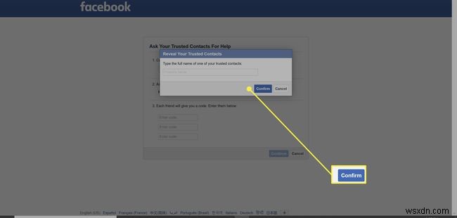Facebook의 신뢰할 수 있는 연락처 설정 및 사용 방법