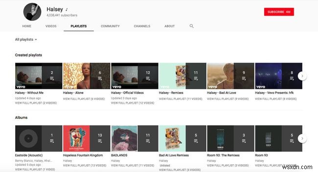 YouTube Music 재생 목록을 만드는 방법