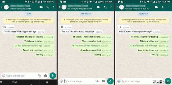 WhatsApp 체크 표시로 메시지를 추적하는 방법