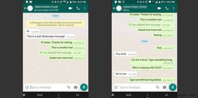 WhatsApp 체크 표시로 메시지를 추적하는 방법