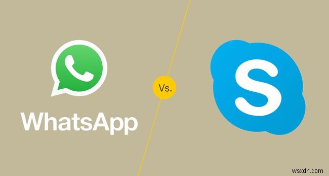 WhatsApp 대 Skype