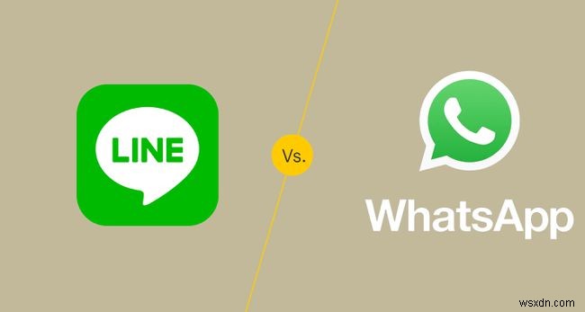 LINE 대 WhatsApp
