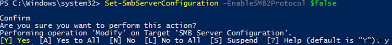 Windows에서 SMB 프로토콜 버전을 확인, 활성화 또는 비활성화하는 방법은 무엇입니까?