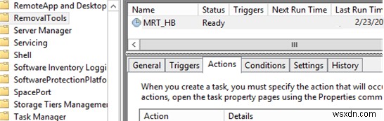 Windows에서 악성 소프트웨어 제거 도구(MRT.exe) 사용