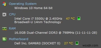 Windows 10 및 Windows 11에서 CPU 온도를 확인하는 방법