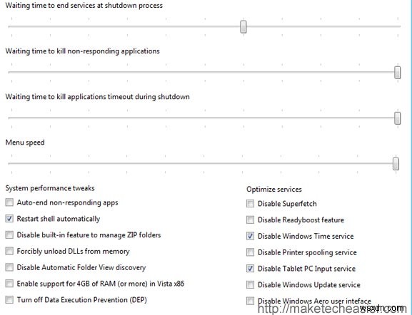 Ultimate Windows Tweaker로 Windows 조정