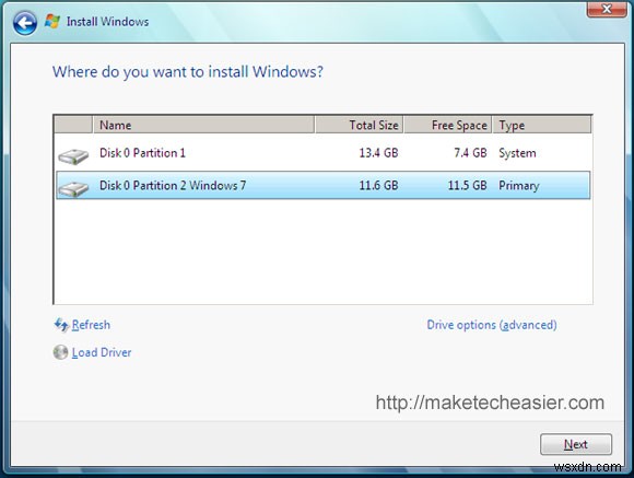 Windows Vista 및 Windows 7 이중 부팅 방법
