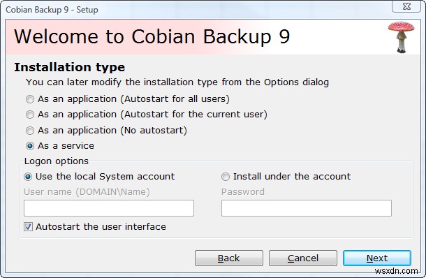 Cobian Backup을 사용하여 Windows 데이터를 간단한 방법으로 백업