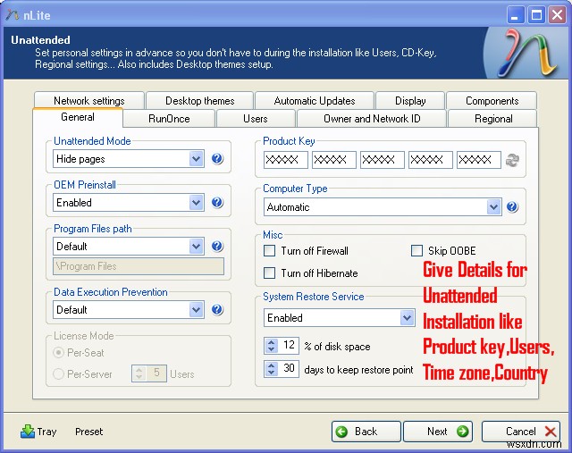 nlite로 Windows 설치 사용자 정의