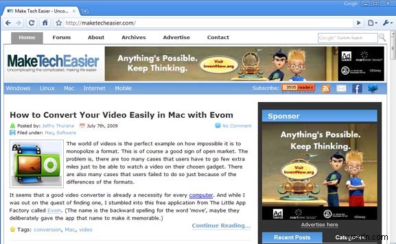 Iron Browser:Google Chrome의 안전한 대안