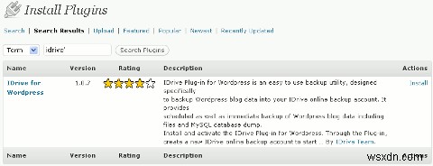 iDrive로 WordPress 백업을 자동화하는 방법