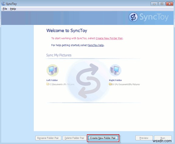 SyncToy:또 다른 유용한 Windows 백업/동기화 도구