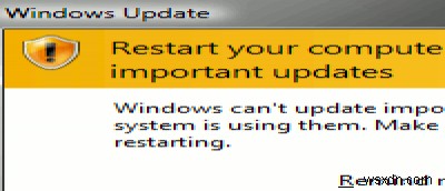 자동 업데이트 후 Windows가 다시 시작되지 않도록 하는 방법