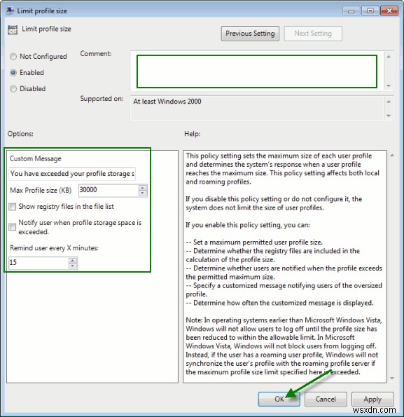 Windows 7에서 사용자의 디스크 공간 사용을 제한하는 방법