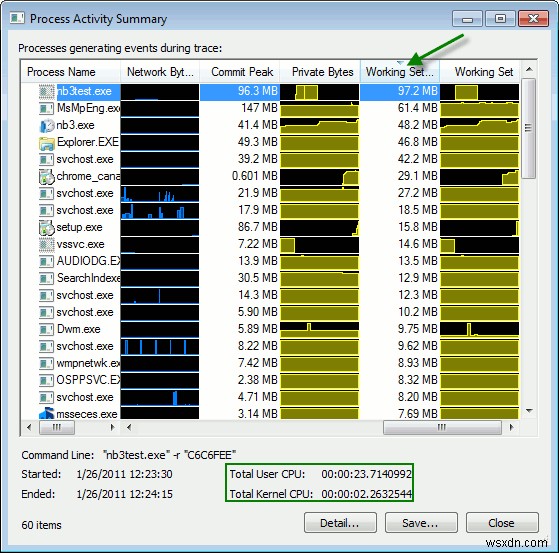 Windows 7에서 리소스를 차지하는 응용 프로그램을 모니터링하는 방법
