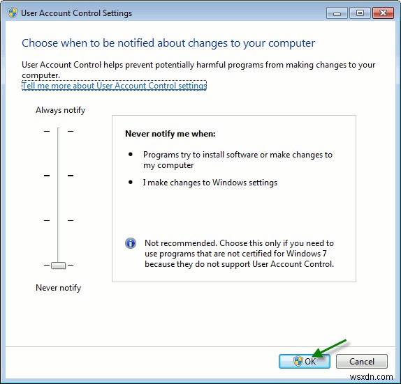 컨텍스트 메뉴에서 인터넷에 대한 애플리케이션 액세스를 차단하는 방법 [Windows 7]