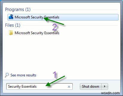 야간 작업을 위해 Microsoft Security Essential을 예약하는 방법