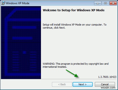 Windows 7에 Windows XP 모드를 설치하기 위한 단계별 가이드
