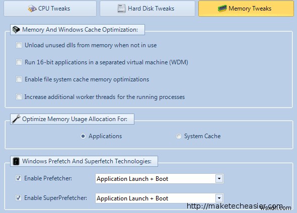 Mz 7 Optimizer로 Windows 성능 향상