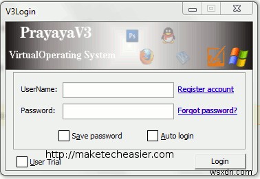 Prayaya는 Windows OS를 가상화하고 휴대 가능하게 만듭니다.